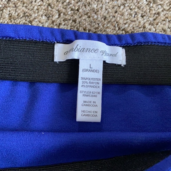 Purple Mini Skirt - Picture 2 of 3